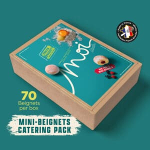 Red Fruits Mini Beignets Catering Pack